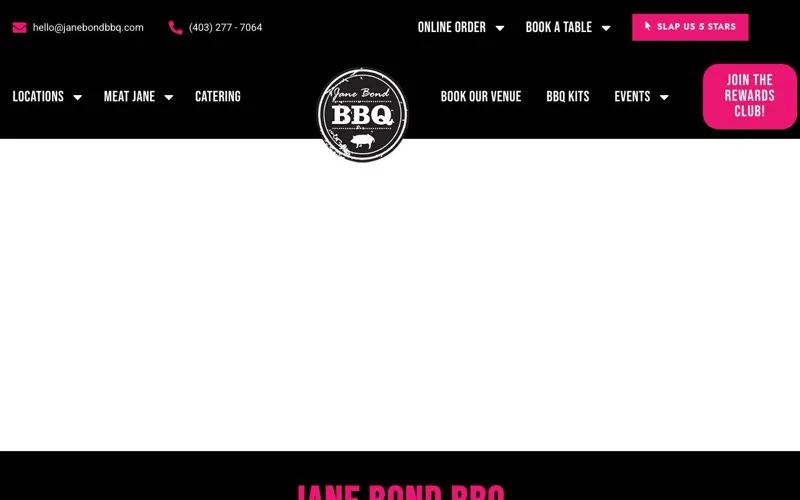 Jane Bond BBQ