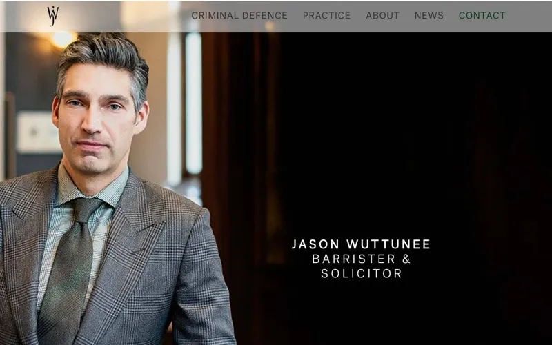 Jason Wuttunee Criminal Defence Lawyer