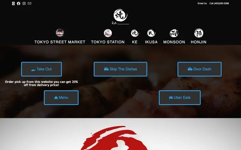 Ke Charcoal Grill & Sushi