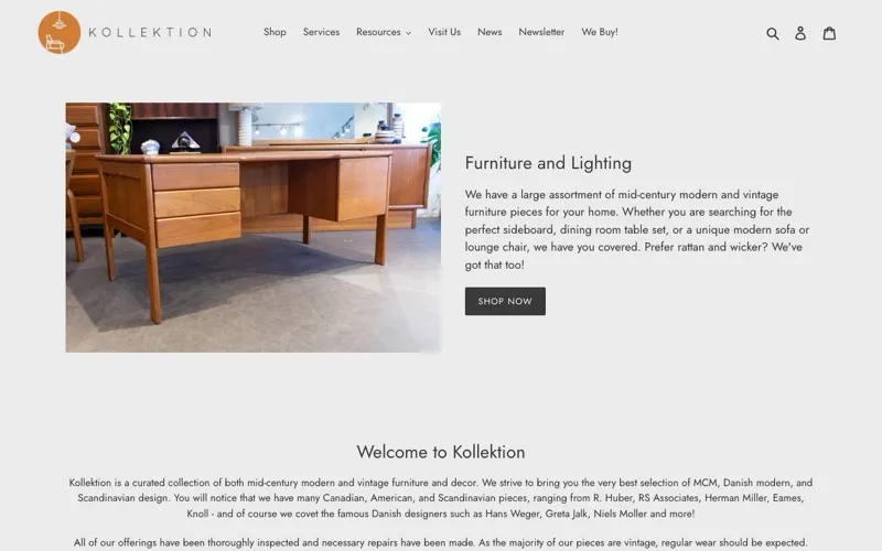 Kollektion Mid-Century Modern and Vintage