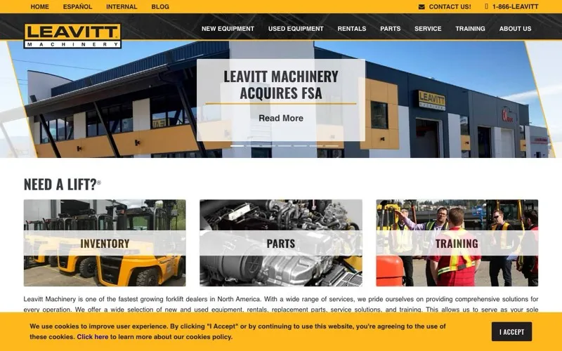 Leavitt Machinery