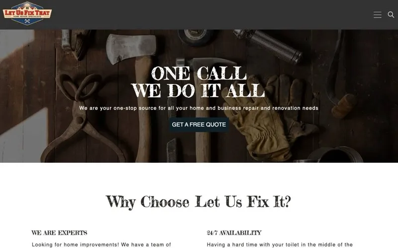 Let Us Fix That