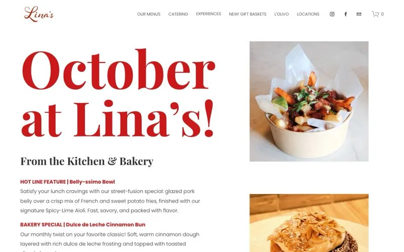Lina's, Italian Mercato