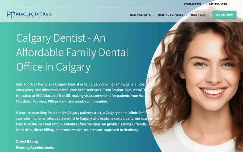 Macleod Trail Dental Calgary