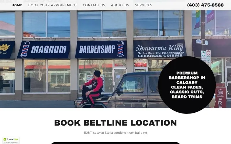 Magnum Barbershop Kensington