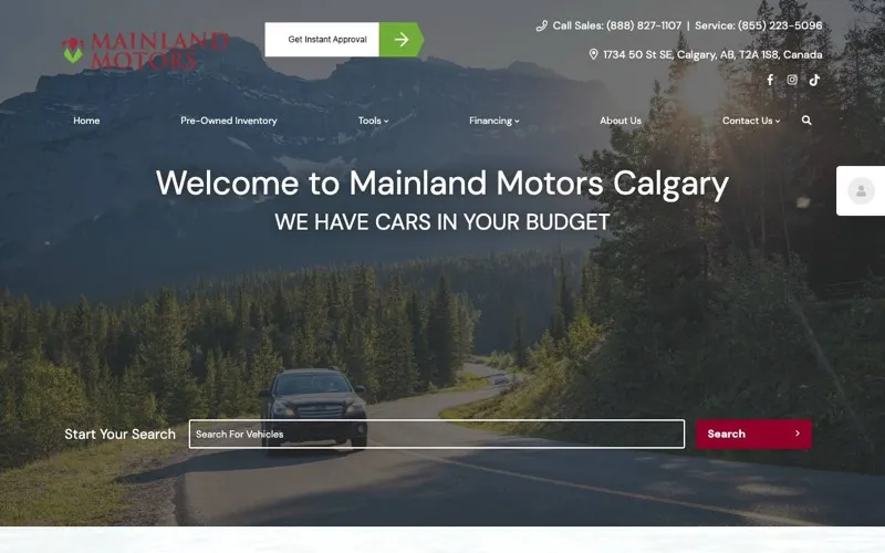 Mainland Motors Calgary