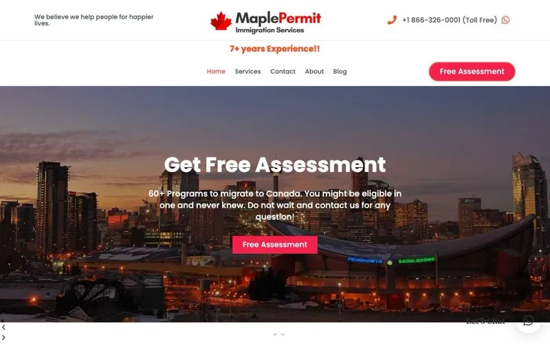 Maple Permit Immigration Services & Commissioner of Oaths