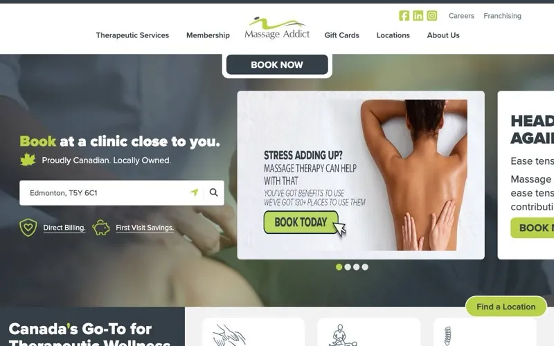 Massage Addict Calgary Marda Loop