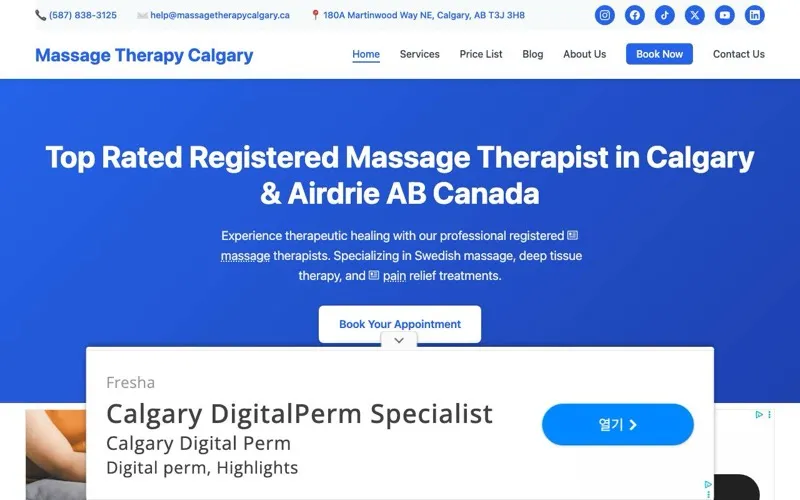 Massage Therapy Calgary