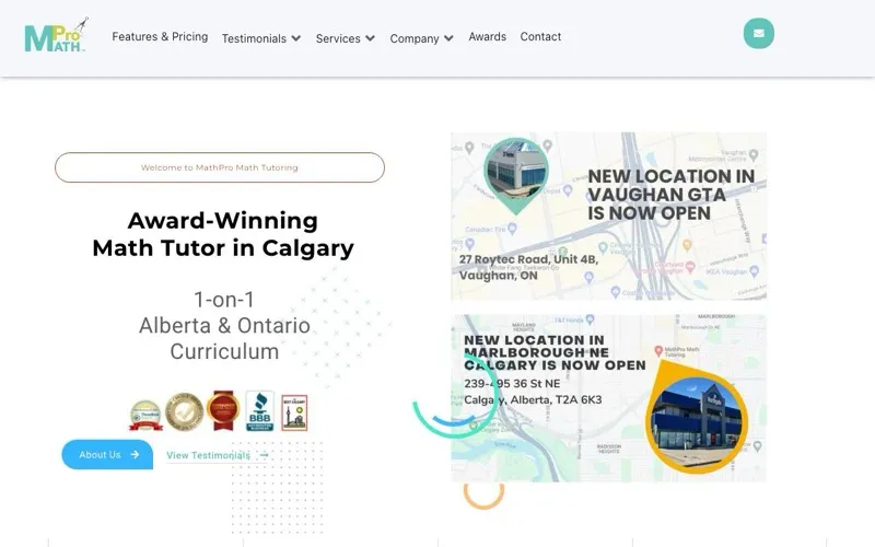 MathPro Math Tutoring