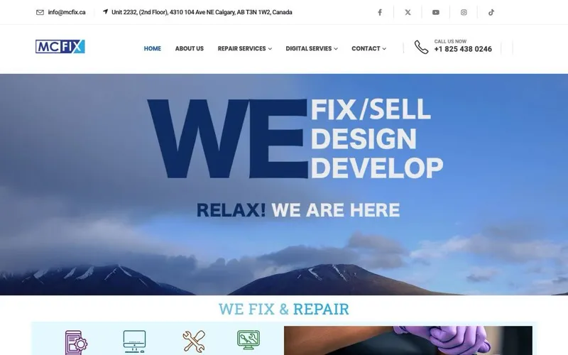 MCFix Computer and Cell Phone Repair - Sale NE