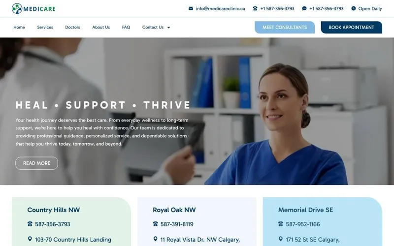 Medicare Walk-in Clinic Country Hills