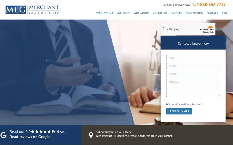 Merchant Law Personal Injury Lawyers Calgary