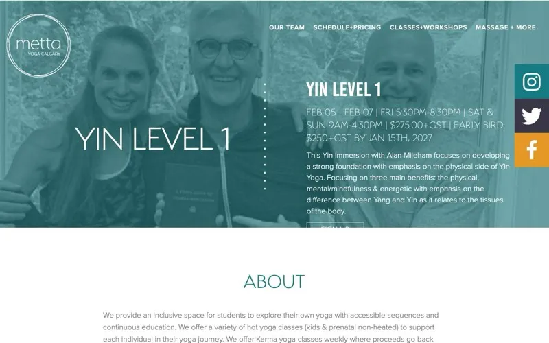 Metta Yoga Calgary