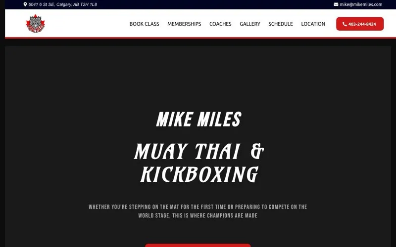 Mike Miles Muay Thai & Kickboxing Ltd