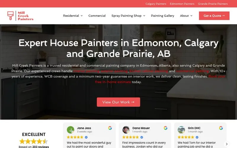 Mill Creek Painters Calgary