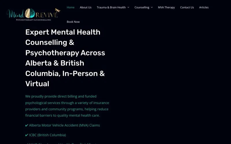Mind Revive Psychotherapy