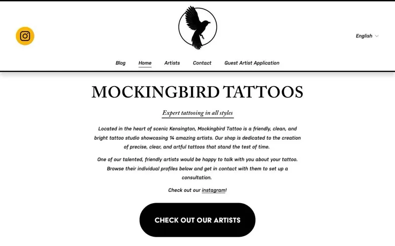 Mockingbird Tattoos