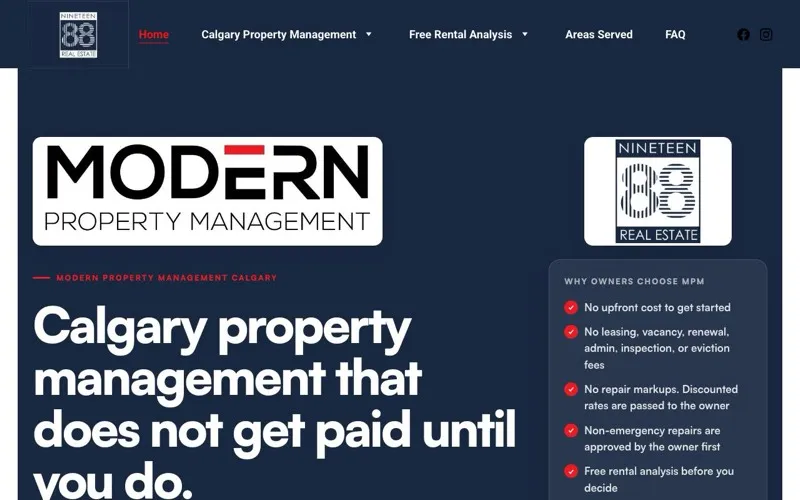 Modern Property Management Calgary