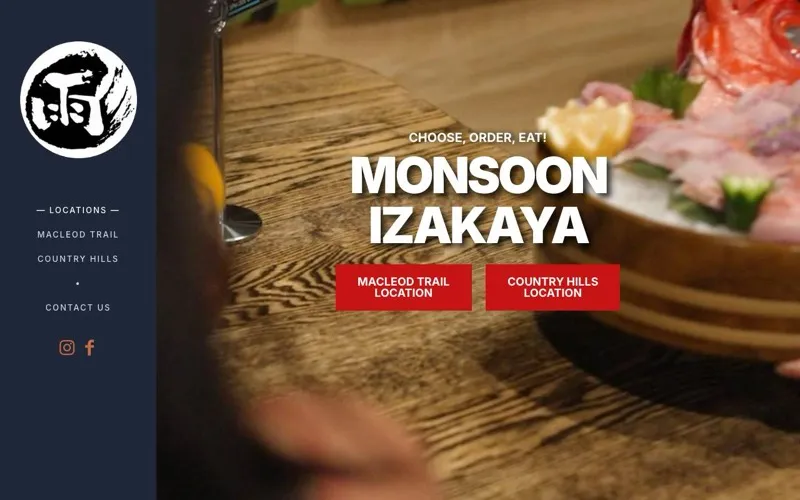 Monsoon Izakaya Japanese Restaurant (Macloed Trail Location)