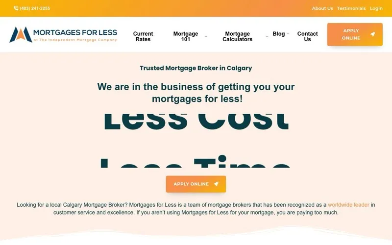 Mortgages for Less team