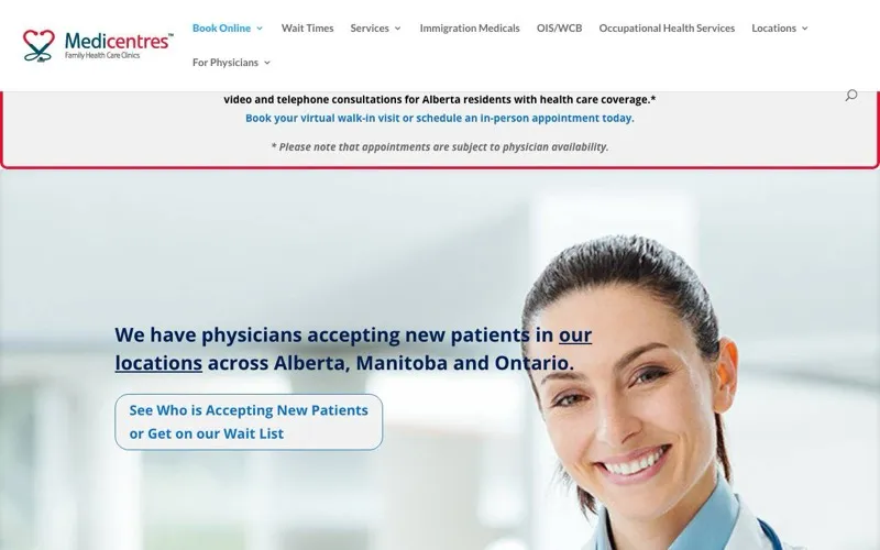 Mount Royal Medicentres Family Care Clinics