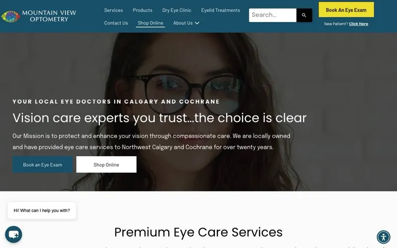 Mountain View Optometry - Crowfoot