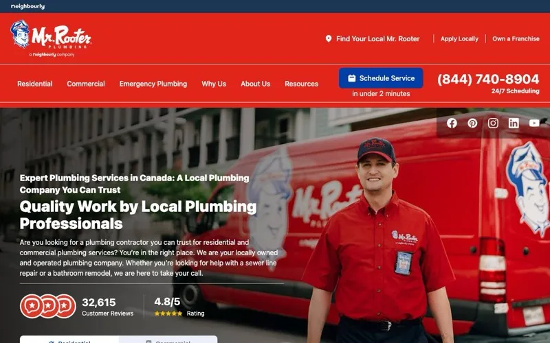 Mr. Rooter Plumbing of Calgary