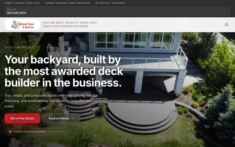National Fence & Deck Inc