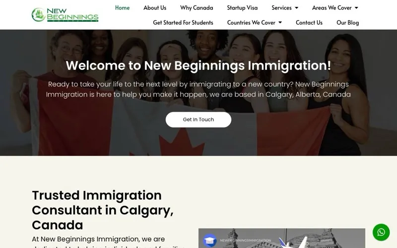 New Beginnings Immigration Consultant
