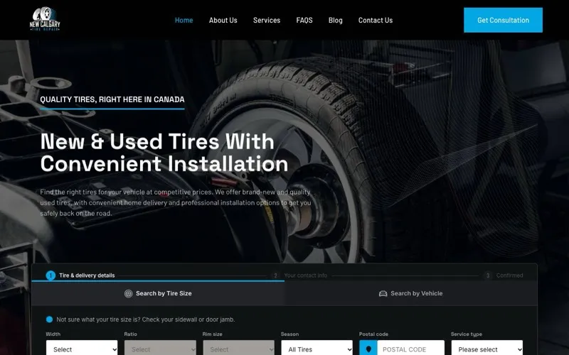 New Calgary Tire Repair Inc.