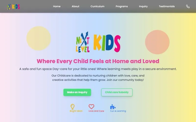 Next level kids daycare