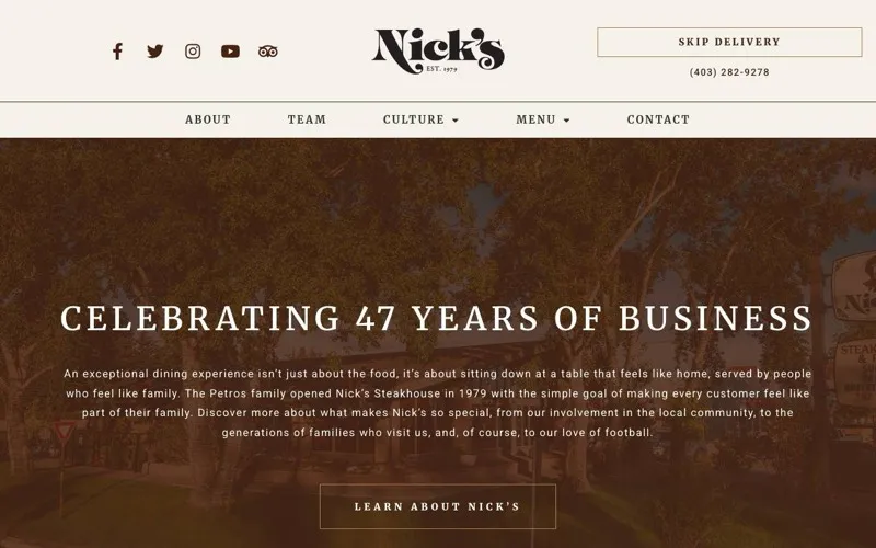 Nick's Steakhouse & Pizza