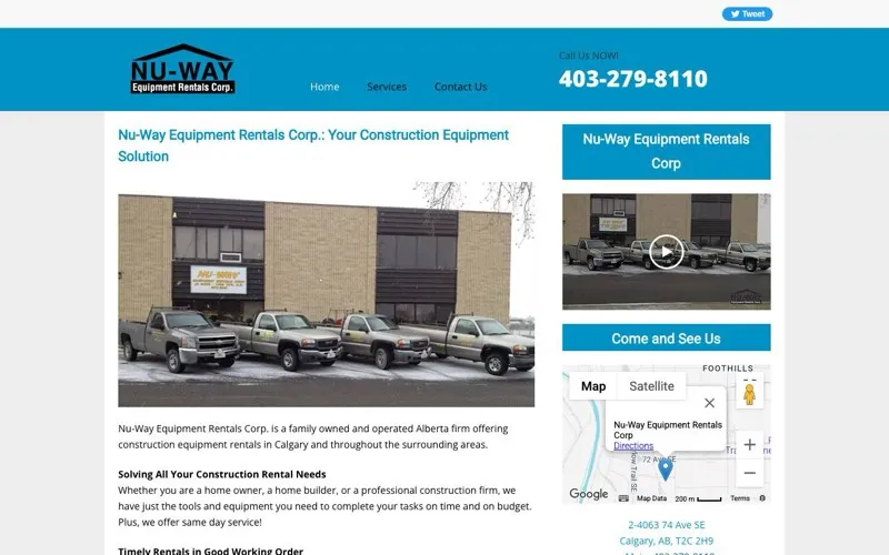 Nu-Way Equipment Rentals Corporation