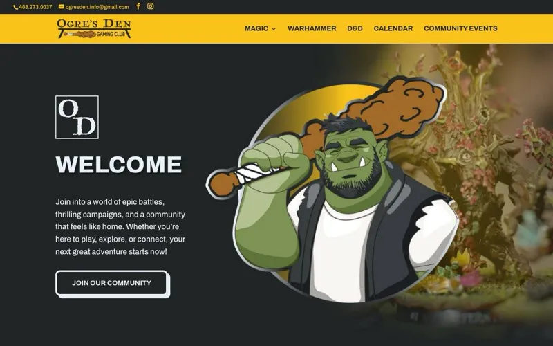 Ogre's Den Gaming Club