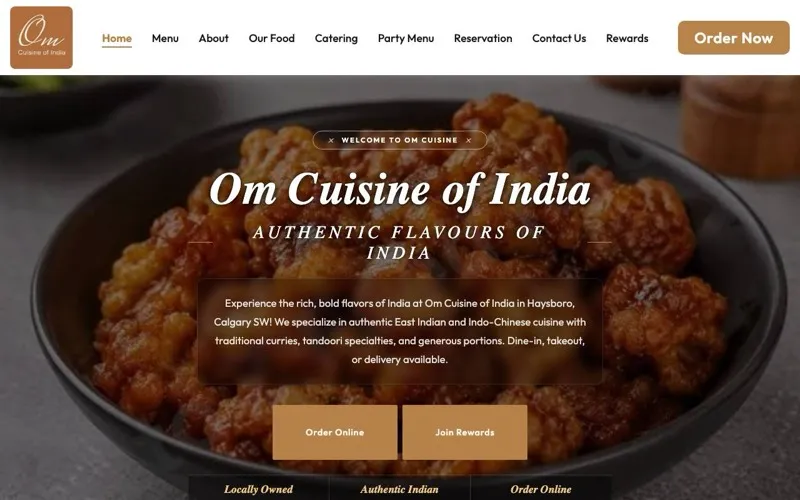 Om Cuisine of India