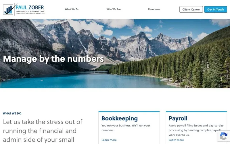 Paul Zober Professional Corporation, Chartered Professional Accountant