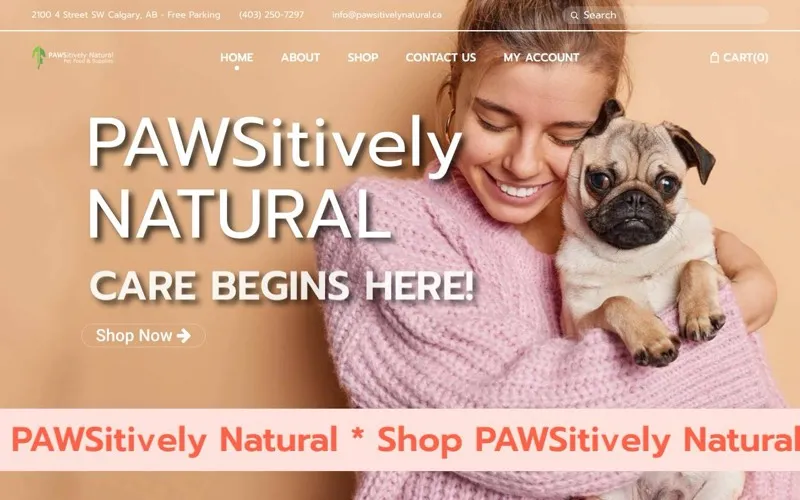 PAWSitively Natural Pet Food & Supplies