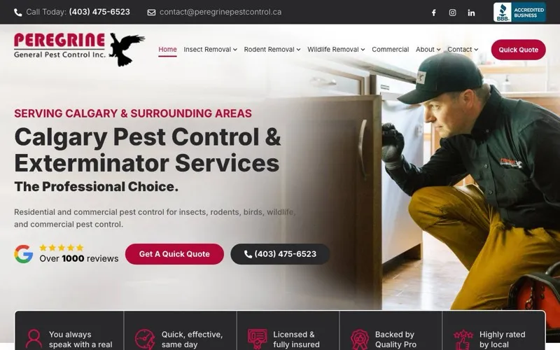 Peregrine General Pest Control Inc.