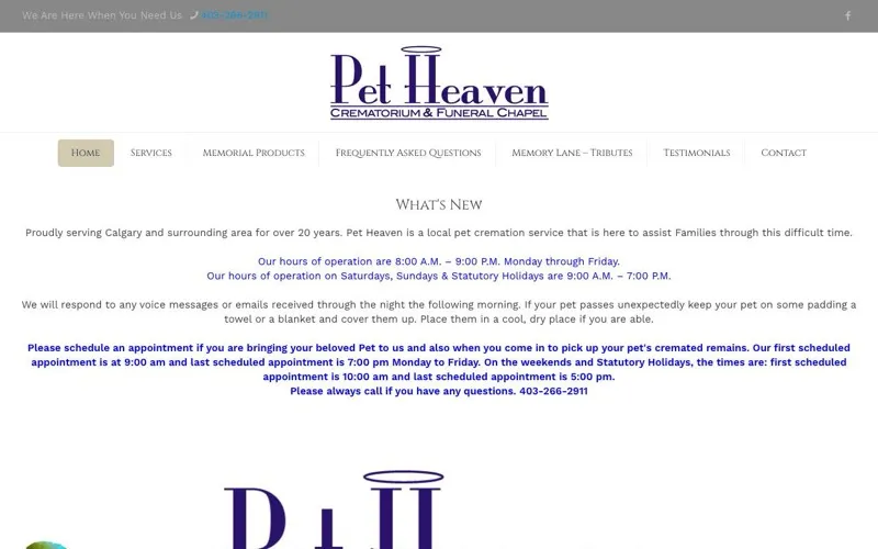 Pet Heaven Crematorium And Funeral Chapel
