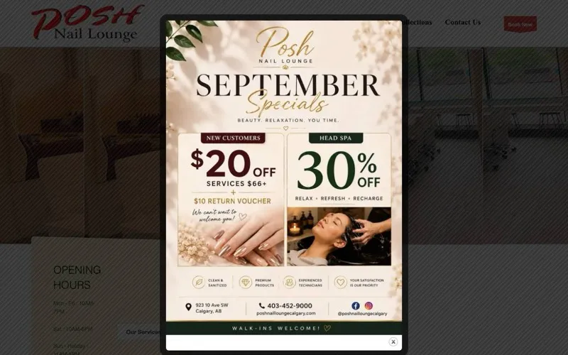 Posh Nail Lounge Calgary