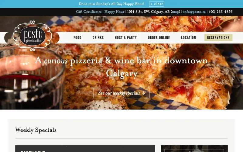 Posto Pizzeria & Bar