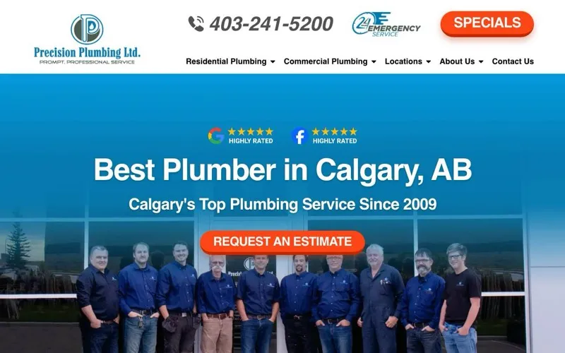 Precision Plumbing Calgary