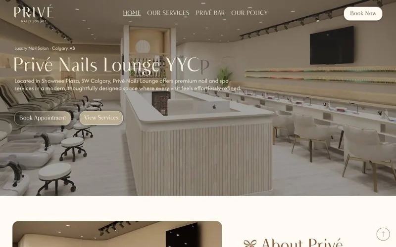 Privé Nails Lounge YYC