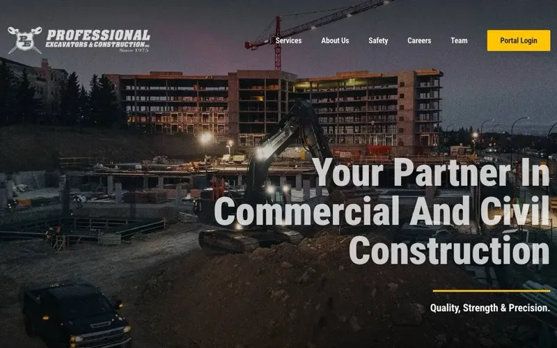 Professional Excavators & Construction Inc.