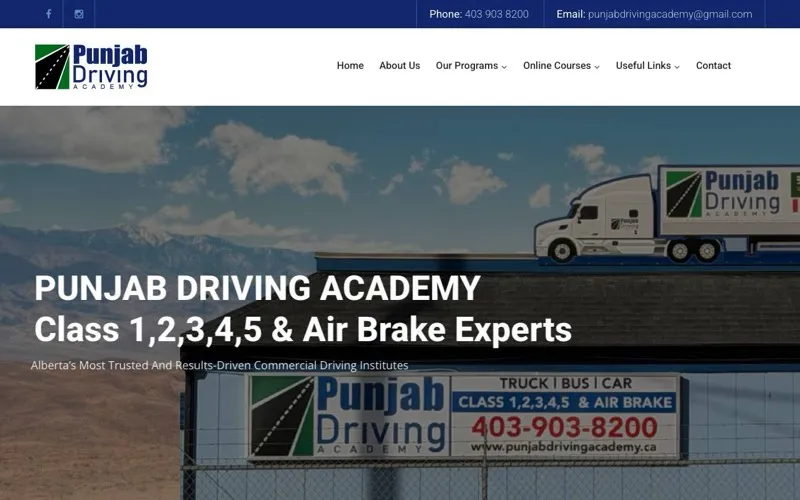 Punjab Driving Academy Calgary