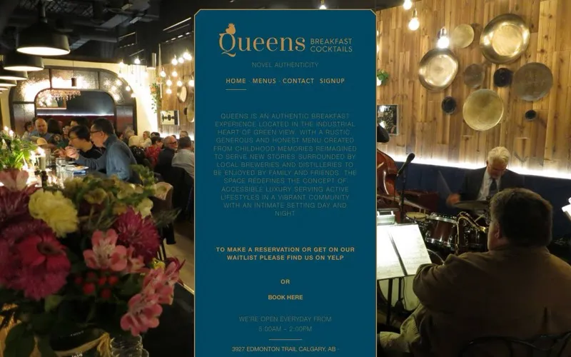 Queens Breakfast Cocktails