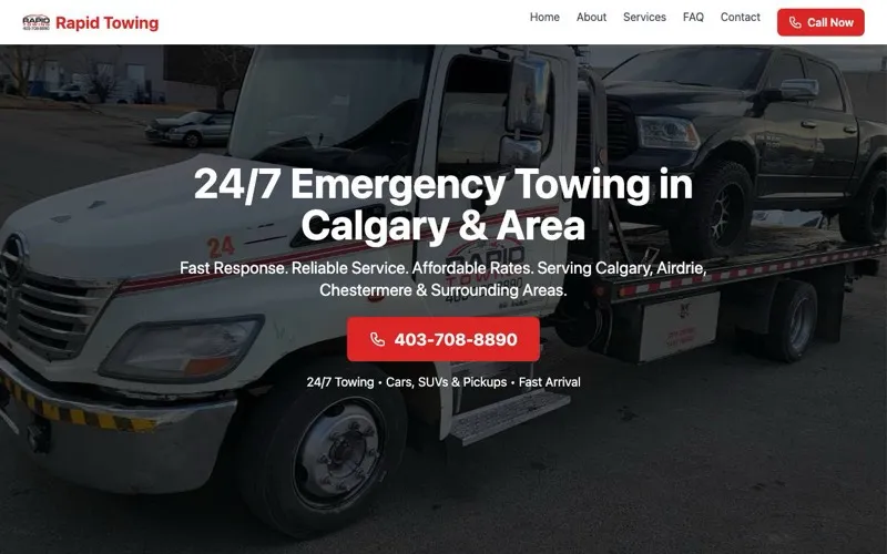 Rapid towing