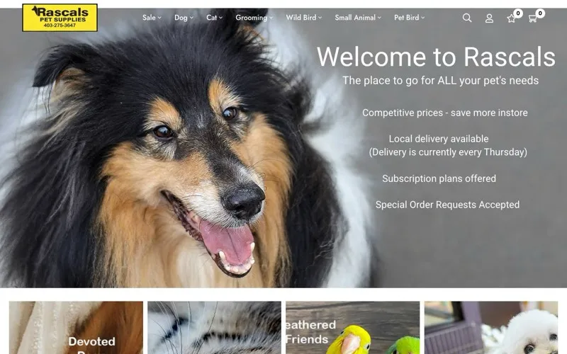 Rascals Pet Supplies & Grooming Ltd
