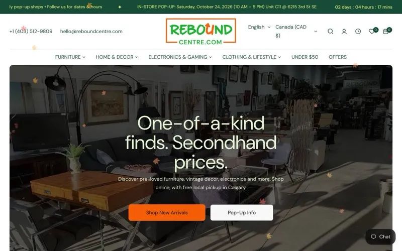 Rebound Centre Thrift Store